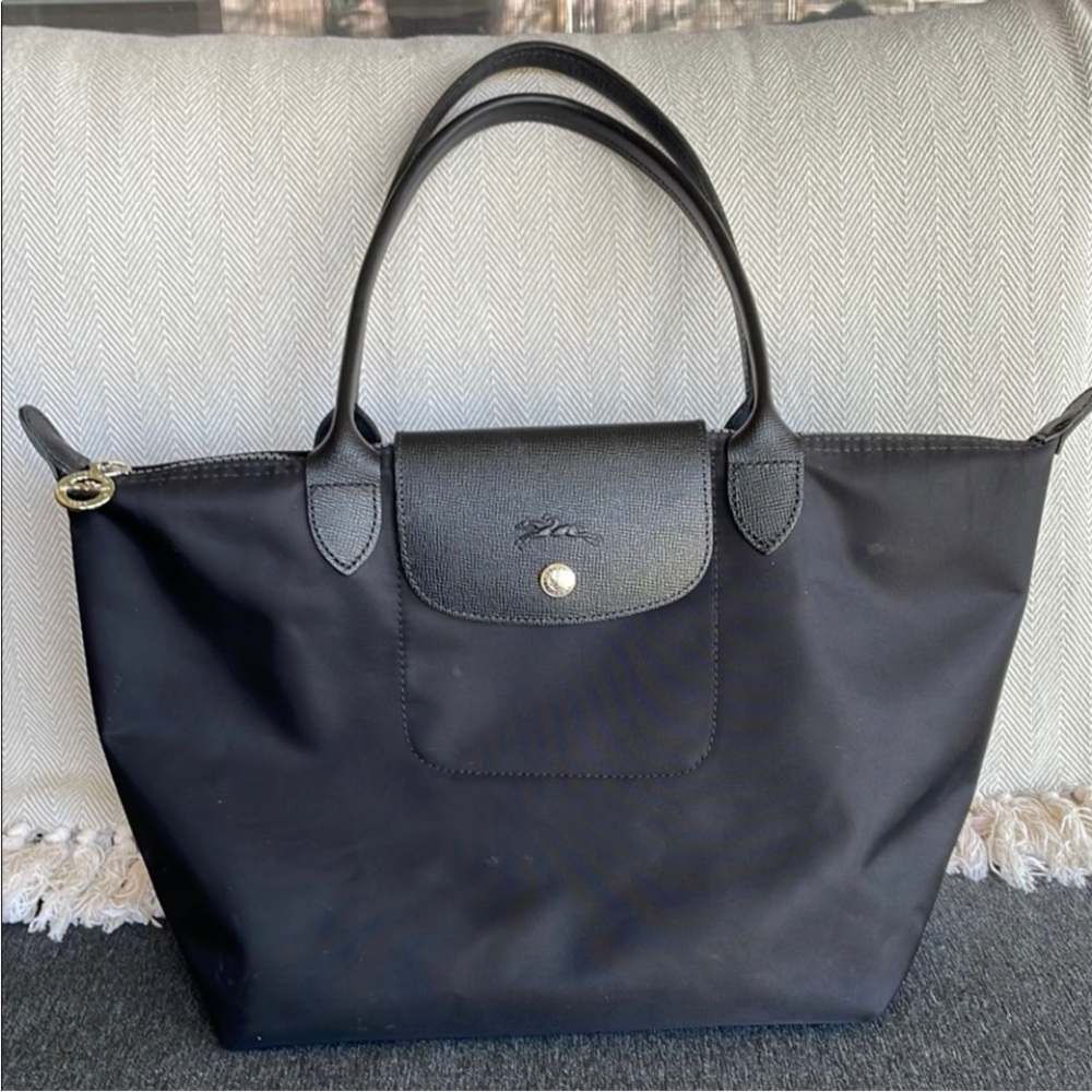 Longchamp Black Tote Bag